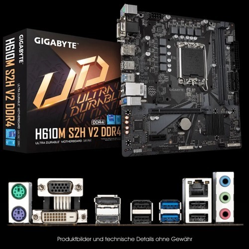 Gigabyte H610M S2H V2 mATX, DDR4, LGA 1700