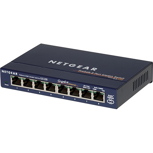 Netgear GS108 8x Switch 10/100/1000