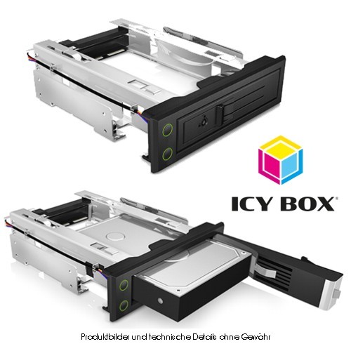ICY BOX IB-166SSK-B für SATA HDD 3.5'' (8.9 cm)