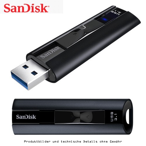 Sandisk EXTREME PRO 128GB USB 3.1