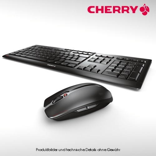 Cherry Stream Desktop Wireless black (DE)