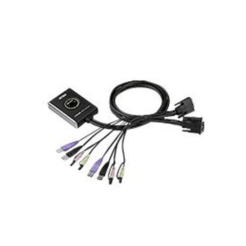 Aten KVM 2-Port DVI USB Audio