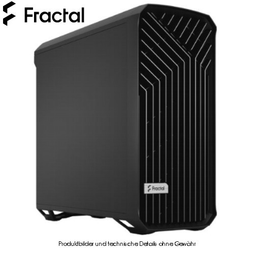 Fractal Design Torrent Black Solid, ATX, EATX