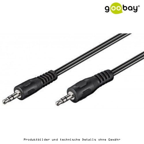 Stereo Kabel 2x 3,5mm S/S 1,5 m