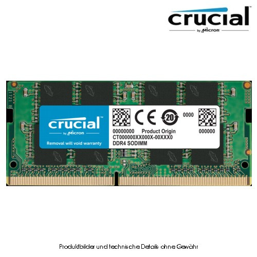 Crucial 8GB SO-DIMM DDR4 3200 (PC4-25600)