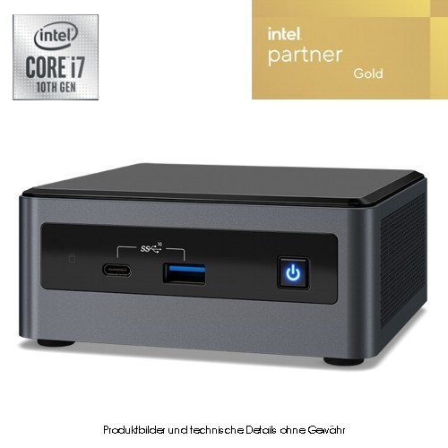 Intel NUC BXNUC10I7FNHN2 I7-10710U M.2/SATA