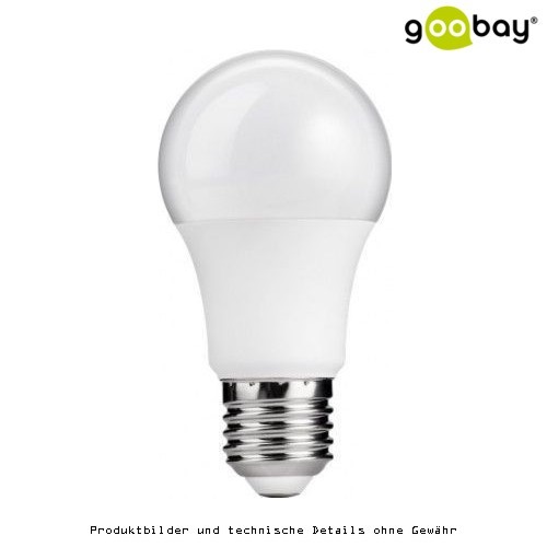 Goobay LED-Birne 6W, Sockel E27